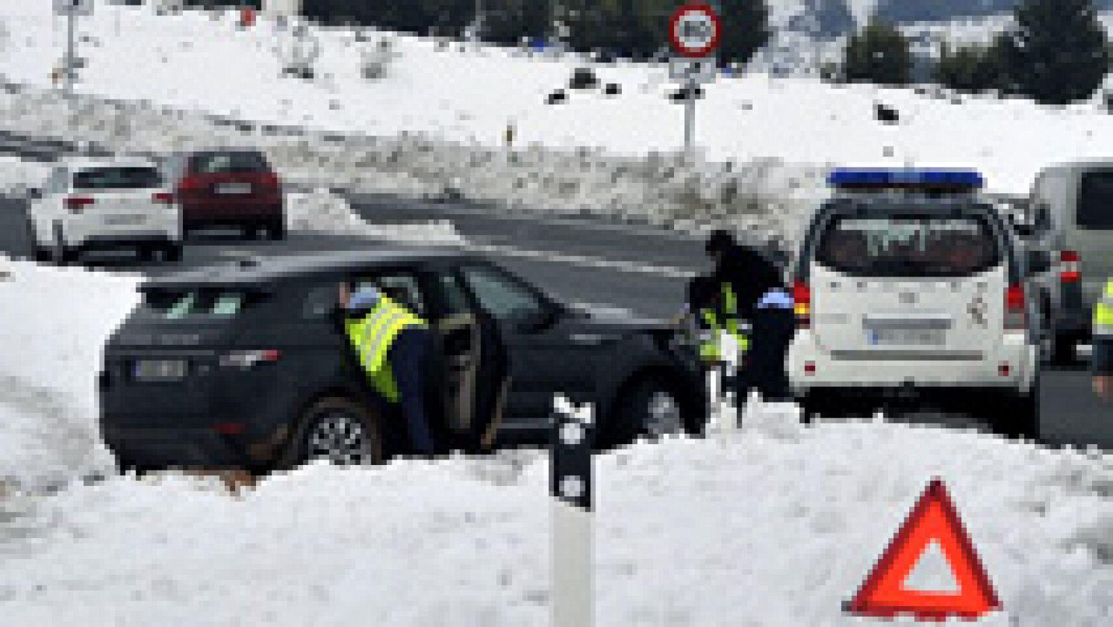 El temporal complica los desplazamientos en el este de España