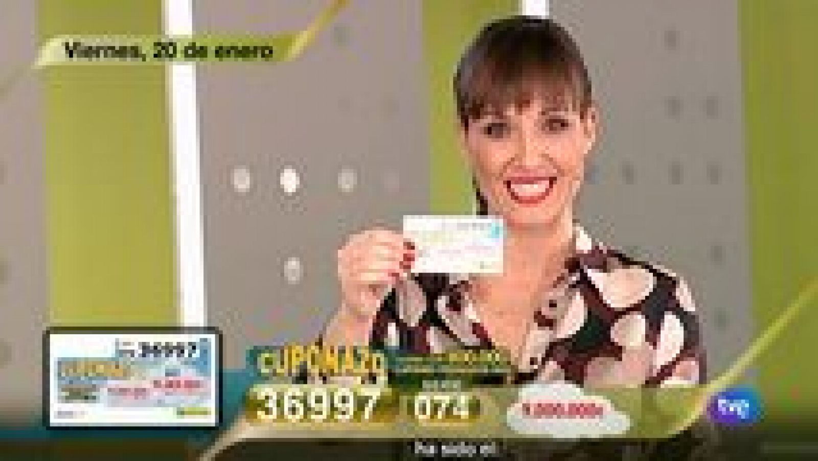 Sorteos ONCE: Sorteo ONCE - 20/01/17 | RTVE Play