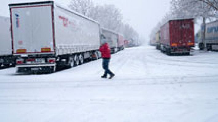 La nieve acumulada sigue creando problemas en Castellón