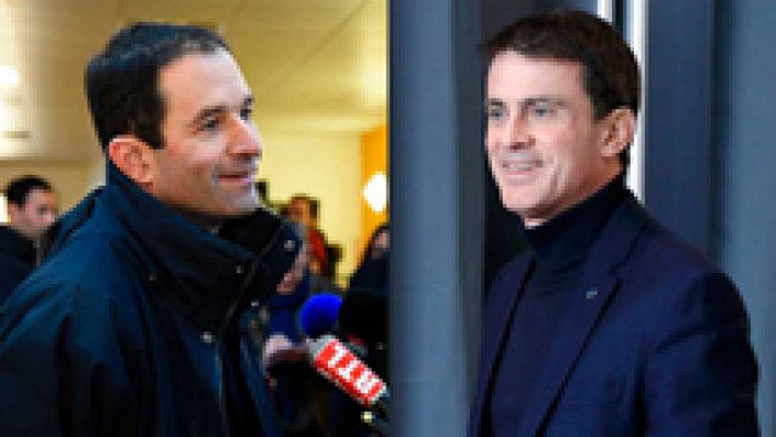 Informativo 24h - Hamon aventaja a Valls en la primera vuelta de primarias en la candidatura socialista al Elíseo