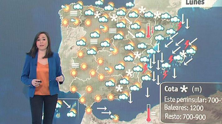 El tiempo - Continúa el temporal en el litoral mediterráneo