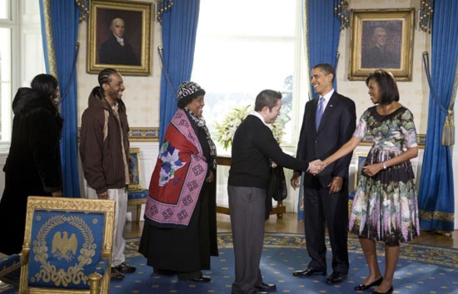 Barack Obama ofrece una jornada de puertas abiertas en la Casa Blanca | Ver