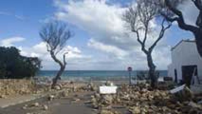 Telediario 1 - Remite el temporal que ha afectado a buena parte del sureste de España en los últimos días