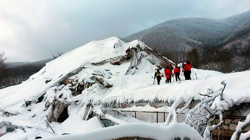 Los gestores del hotel sepultado en Italia por un alud advirtieron del peligro a las autoridades