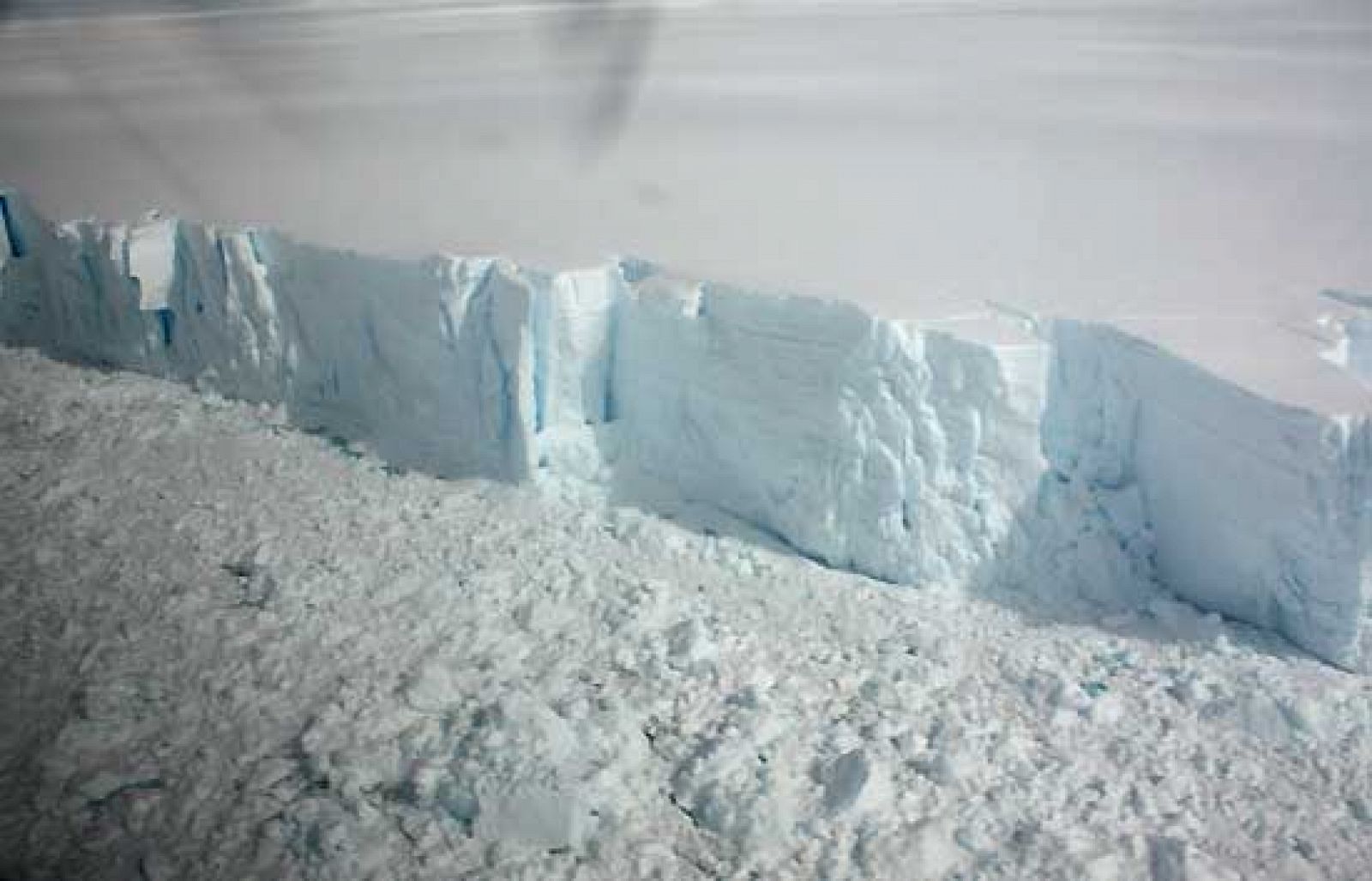 Progresivo deshielo en la Antártida debido al cambio climático