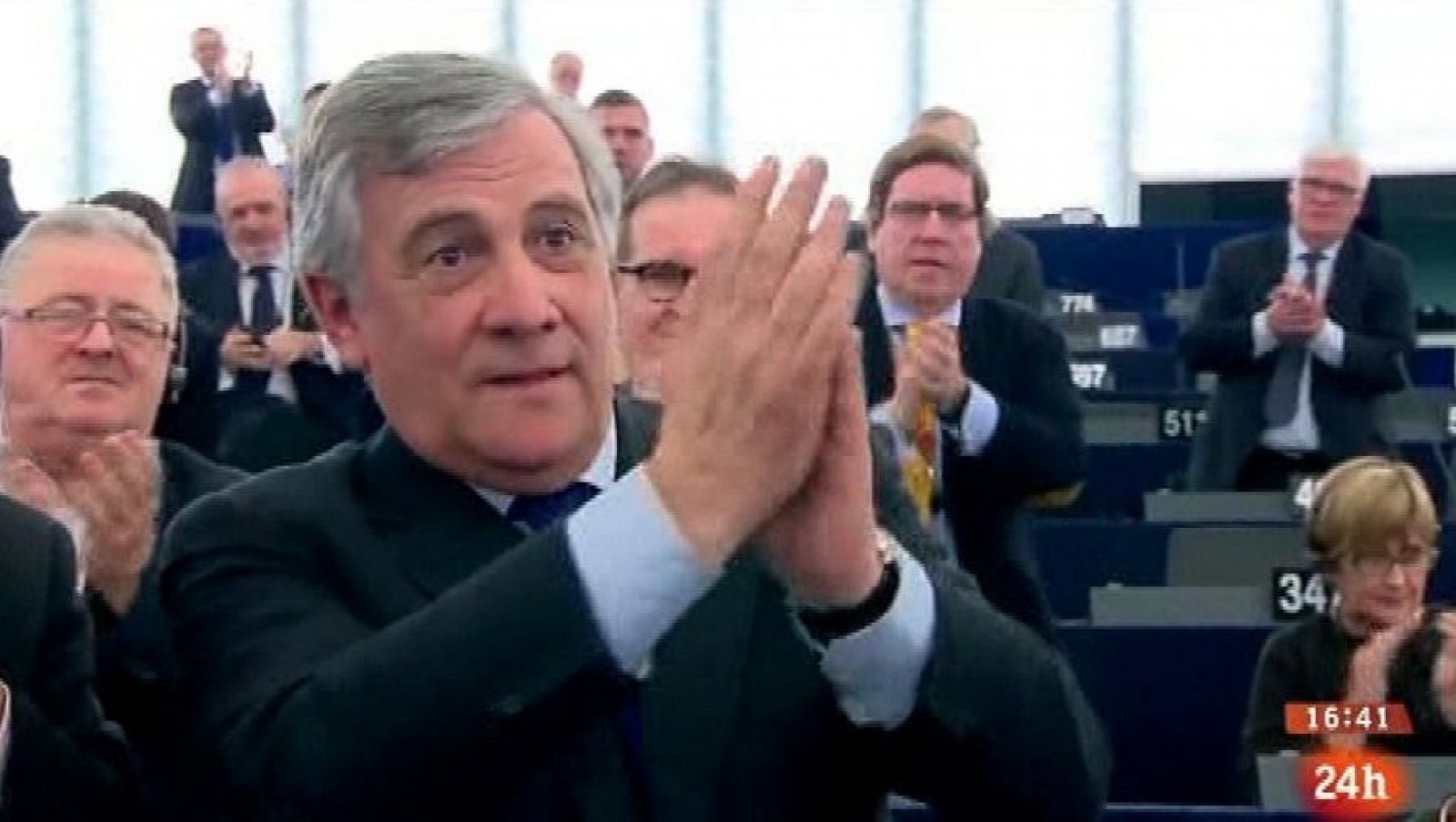 Parlamento: Antonio Tajani, nuevo presidente del Parlamento Europeo | RTVE Play