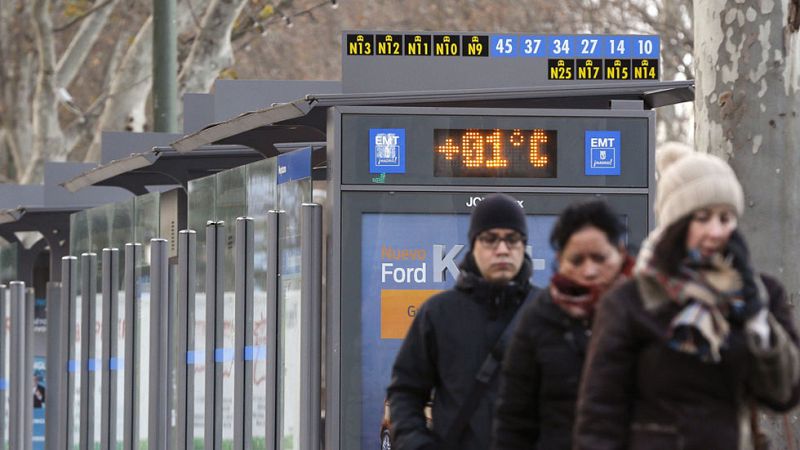 Se aleja la borrasca y se suavizan las temperaturas