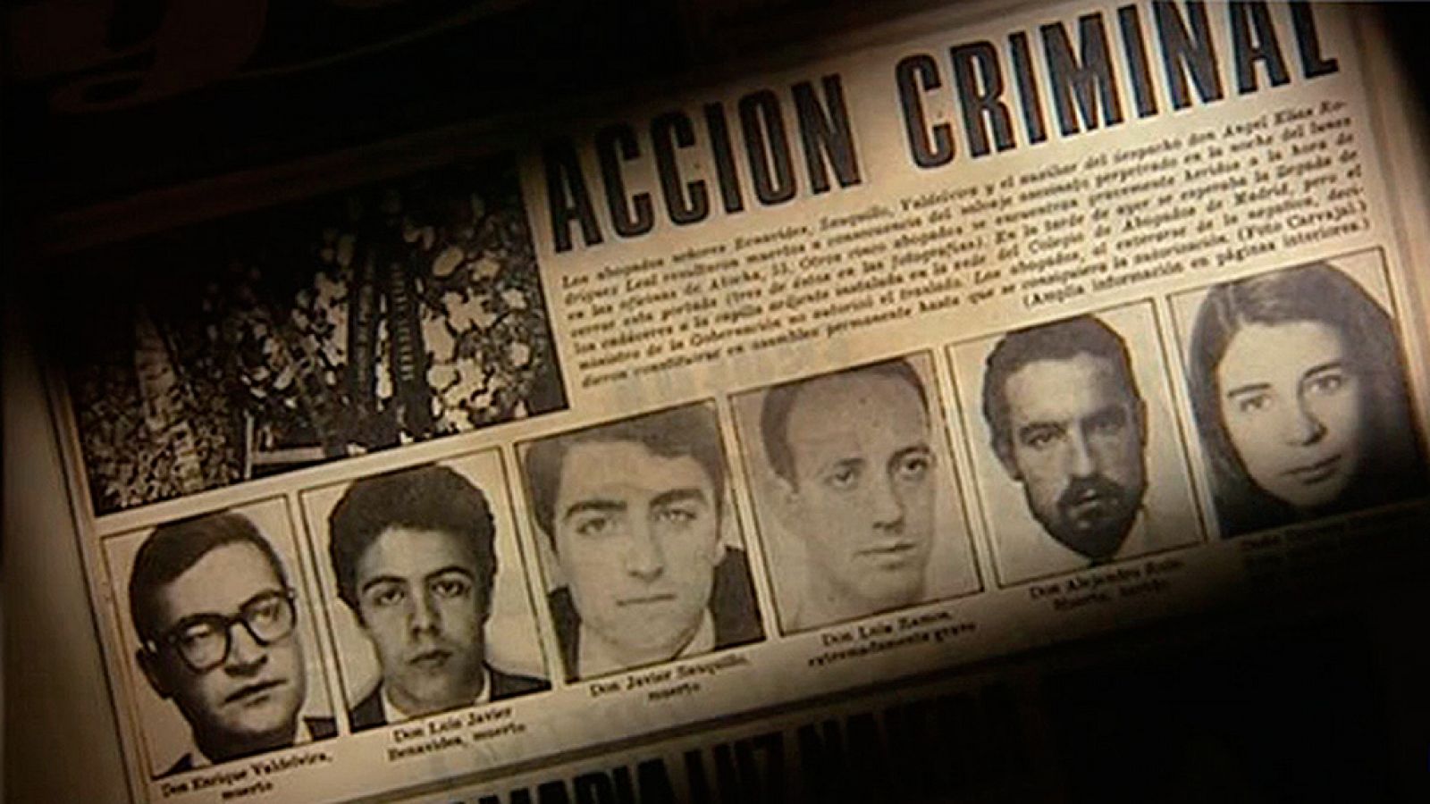 Cuarenta años de la 'matanza de Atocha' - RTVE.es