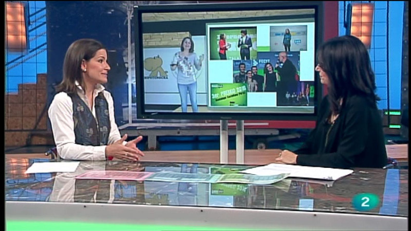 La Aventura del Saber. TVE. Taller de ciencia. Guadalupe Castellano.