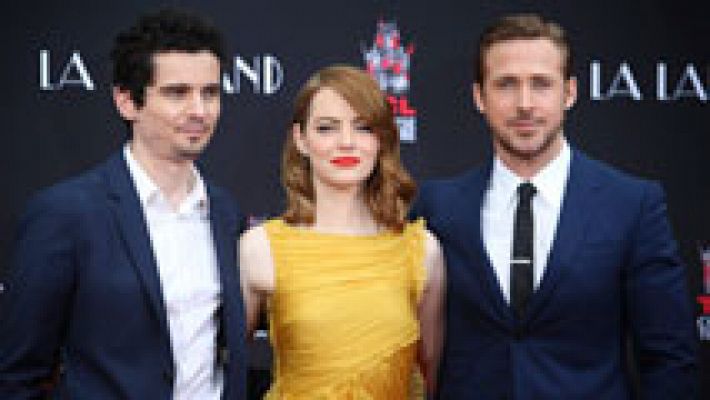 Telediario 1 - 'La La Land' iguala el récord histórico de 'Eva al Desnudo' y 'Titanic'