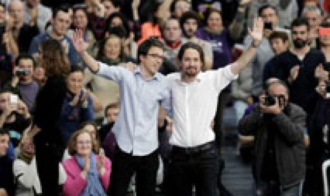 Iglesias, Errejón, Bescansa y Urbán se han reunido este miércoles para tratar de llegar a un acuerdo