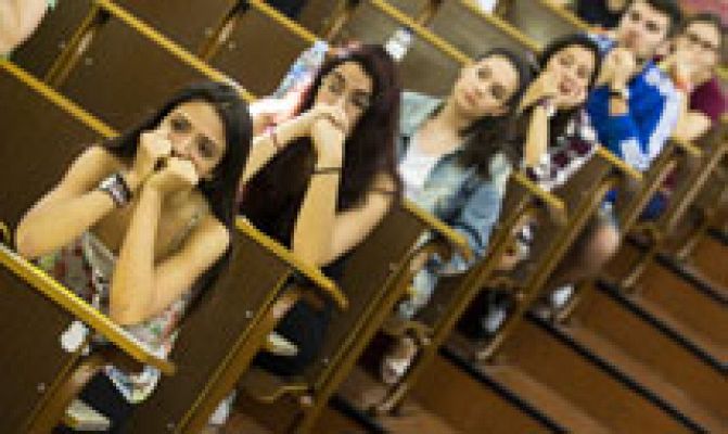 Telediario 1 - Cataluña, la comunidad con las matrículas universitarias más caras de España