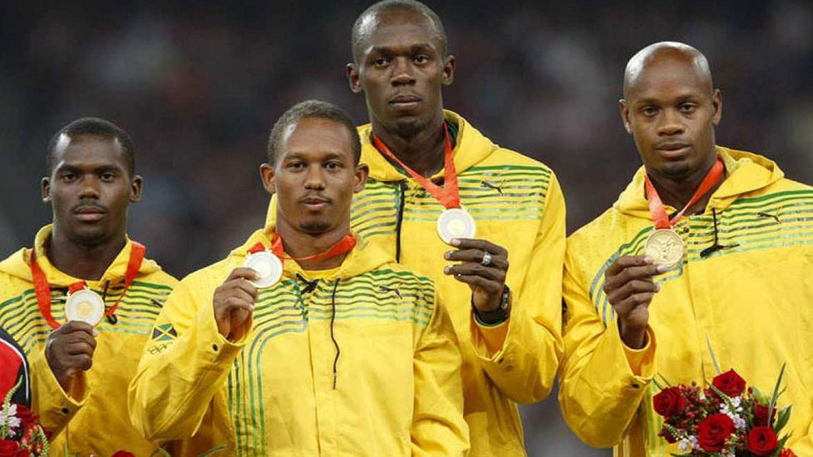 Bolt pierde el oro de relevos de Pekín 2008 por dopaje de Carter | Ver