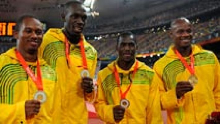 Bolt pierde el oro de relevos de Pekín 2008 por dopaje de Carter