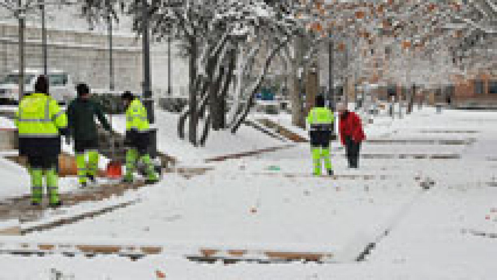 Nevadas en la Cordillera Cantábrica y en sistemas Central e Ibérico