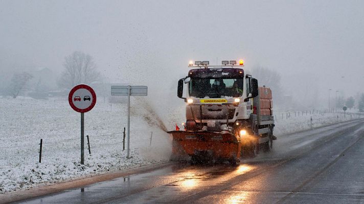 El tiempo - Dos frentes que entran por el oeste traerán lluvia este jueves y el viernes