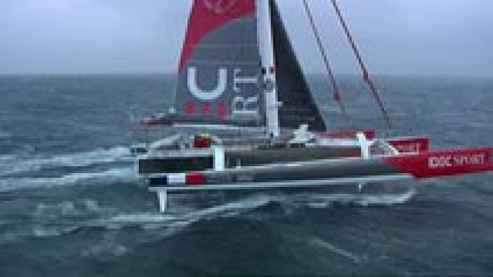 Telediario 1 - Récord del mundo de vela