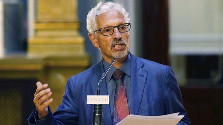 Telediario 1 - El juez Santiago Vidal deja su escaño en el Senado tras revelar que el Govern conoce datos fiscales de los catalanes