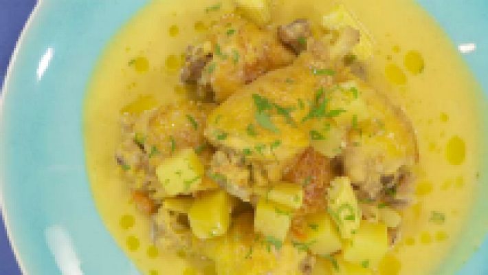 RTVE Cocina - Pollo a la mostaza, miel y naranja