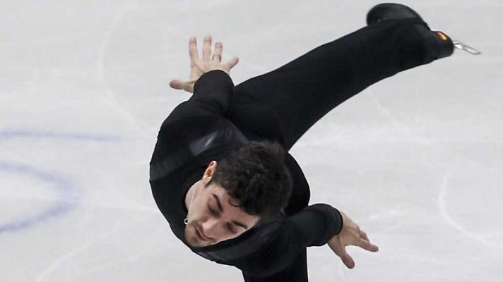 Patinaje sobre hielo - Campeonato de Europa. Programa Corto Masculino
