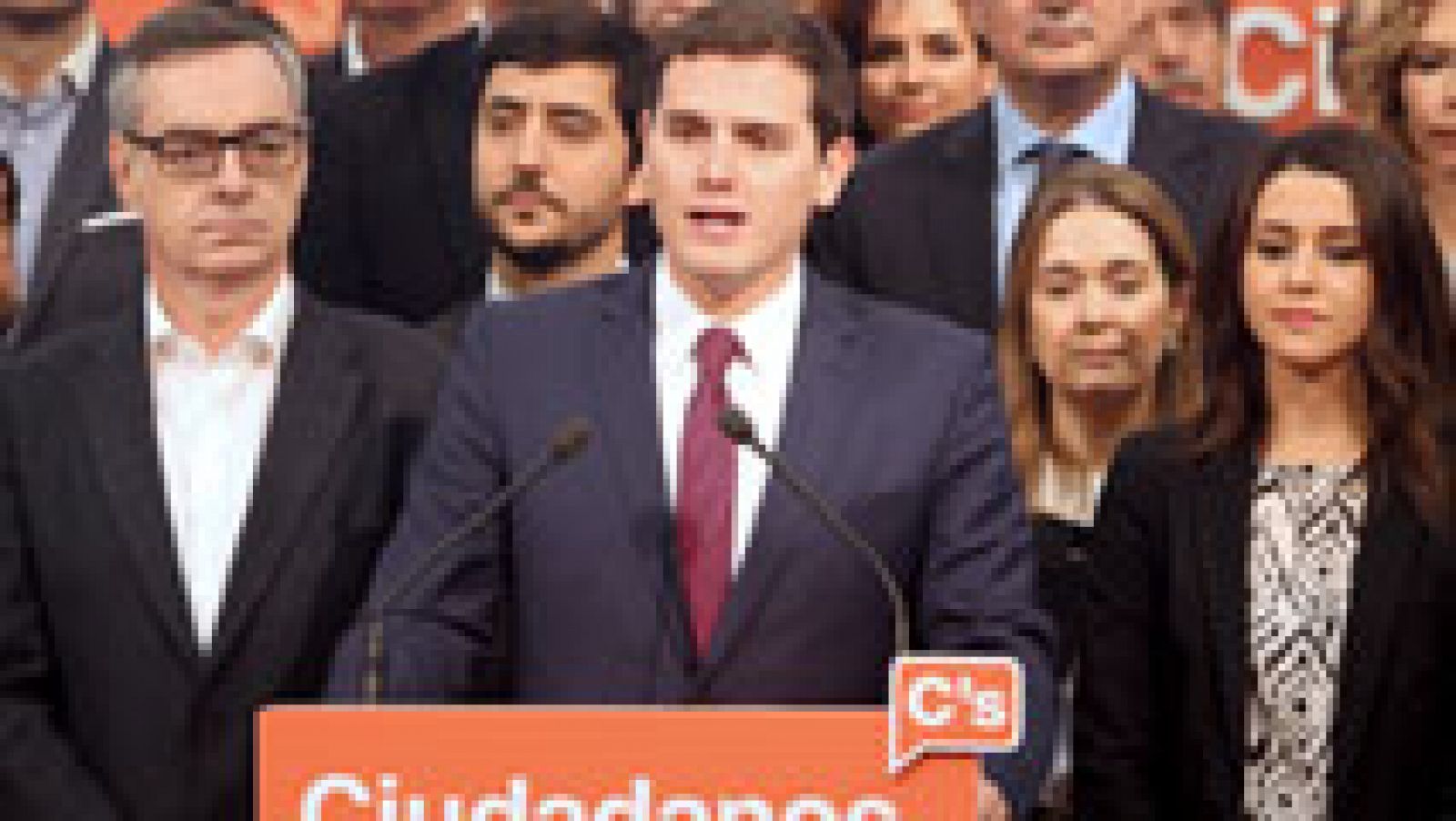 Sin programa: Albert Rivera, reelegido presidente de Ciudadanos para un nuevo mandato de cuatro años  | RTVE Play