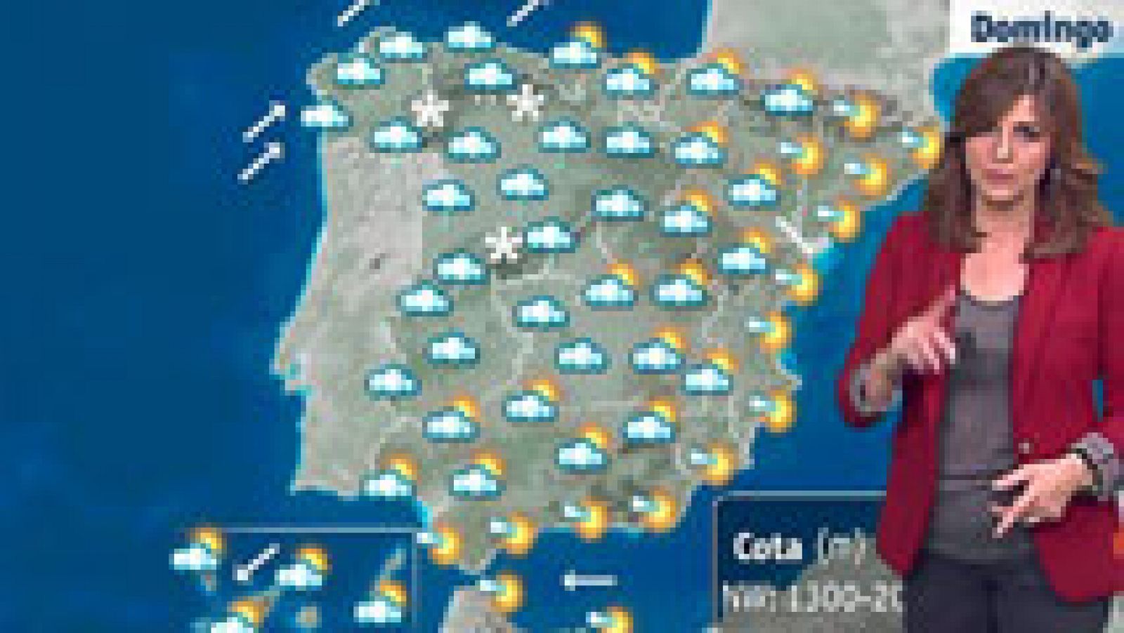 El tiempo: Lluvias locales fuertes o persistentes en el extremo oeste de Galicia | RTVE Play