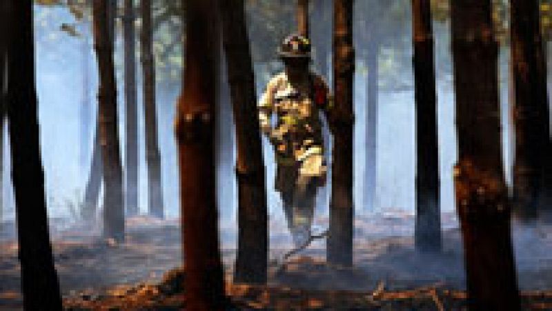 La UME ayuda a luchar contra los incendios en Chile