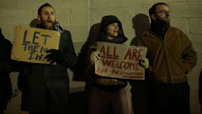 Telediario 1 - Las protestas se han extendido