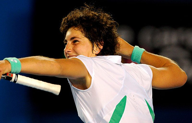 Carla Suárez ha dado la sorpresa de la jornada en el Open de Australia al deshacerse de la mayor de las hermanas Williams 