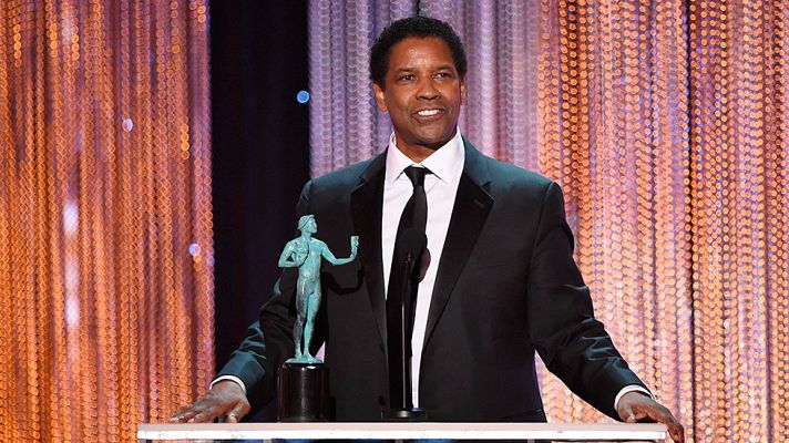Telediario 1 - Denzel Washington y Emma Stone triunfan en los premios del Sindicato de Actores
