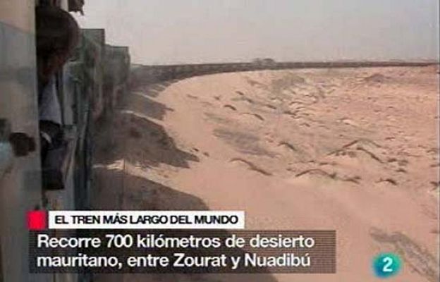 La 2 Noticias - El tren más largo del mundo