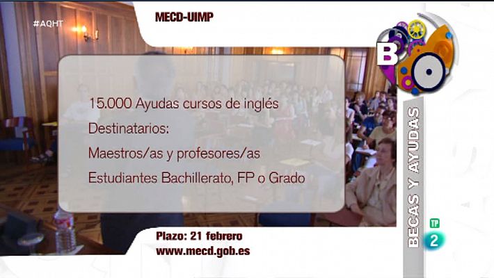 15.000 ayudas para inglés, becas Fulbright...