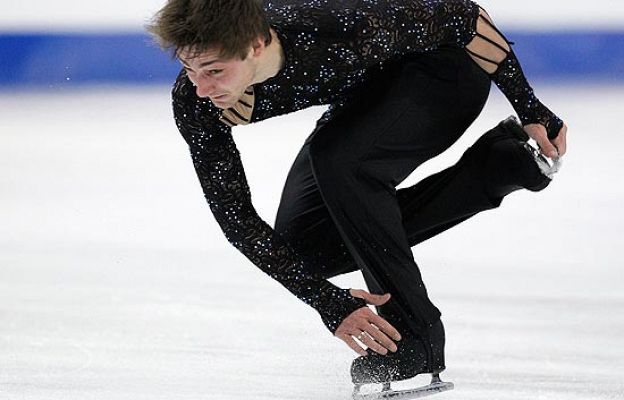 Patinaje sobre hielo - Joubert, tercer título europeo