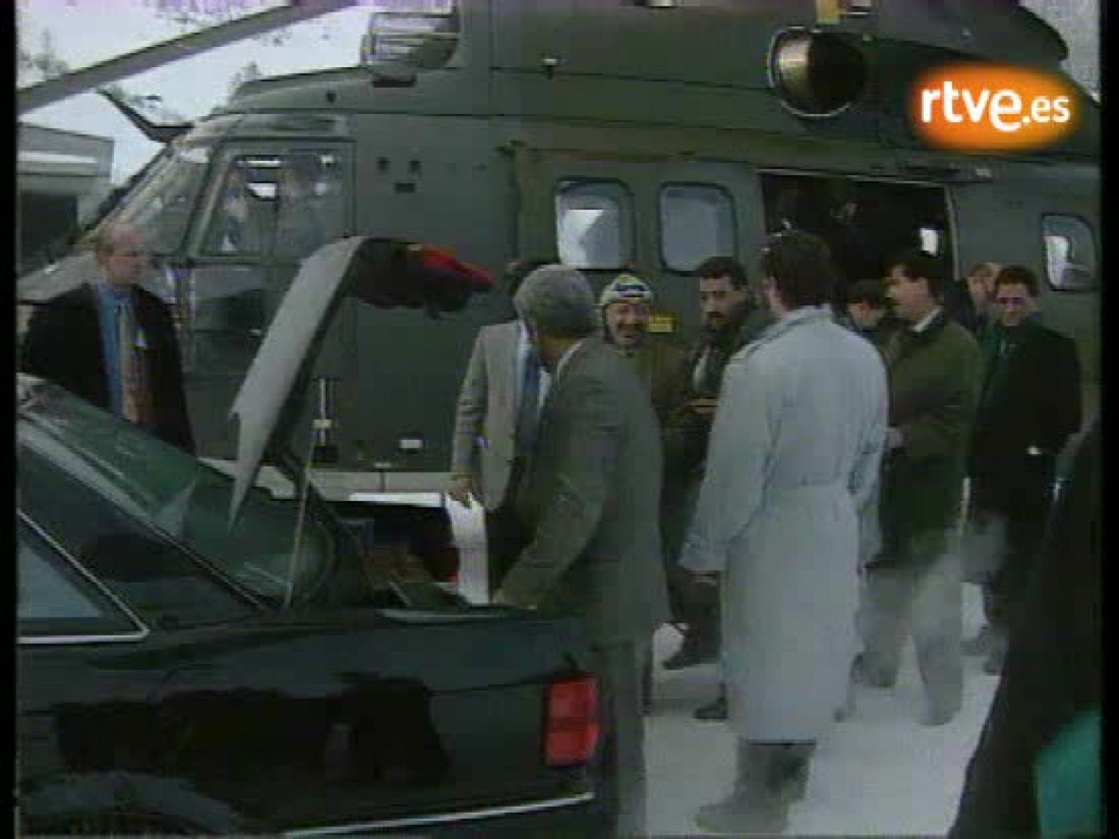 El encuentro Peres-Arafat en el Foro de Davos de 1994 - Fue noticia en el Archivo de RTVE | Ver