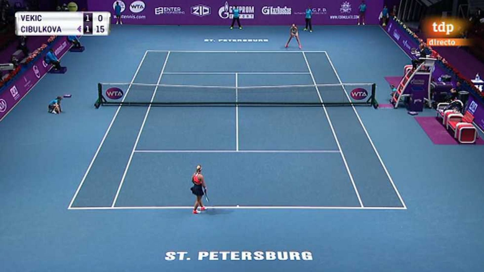Tenis - WTA Torneo San Petersburgo (Rusia): D. Vekic-D. Cibulkova