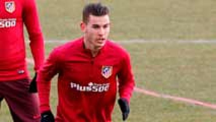 Telediario 1 - Lucas Hernández, jugador del Atlético de Madrid, detenido por presunto maltrato a su pareja