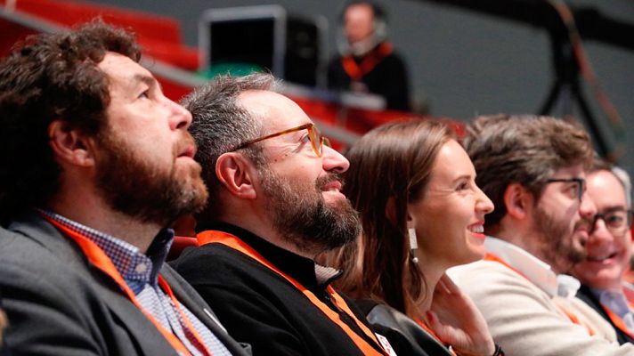 Telediario 1 - Dirigentes regionales de Cs defienden el giro al "liberalism