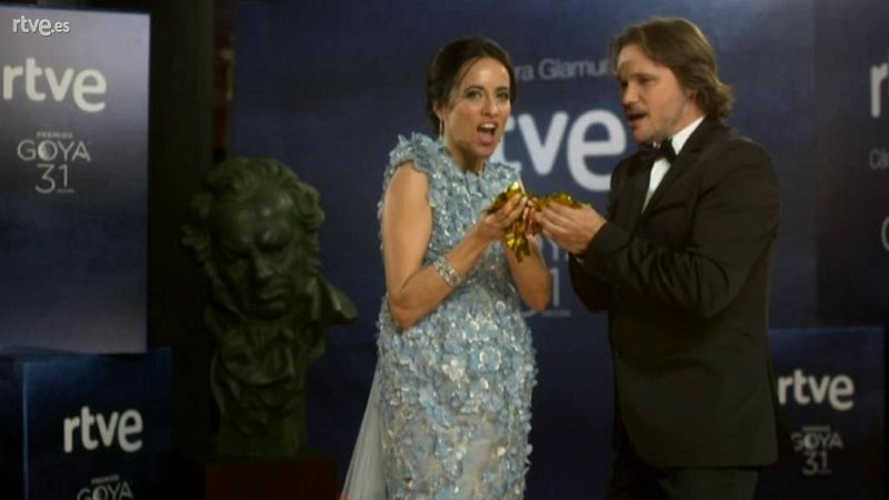 Goyas Golfos 2017 - Carlos Castel y Ana Turpin en la C�mara Glamur