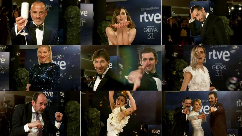 Goyas Golfos 2017 - Lo mejor de la C�mara Glamur de los Goya 2017