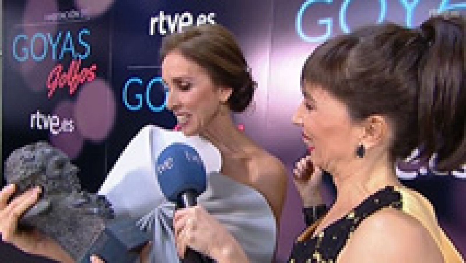 Goyas Golfos 2017 - Ana Belén encantada con el Goya de Honor 