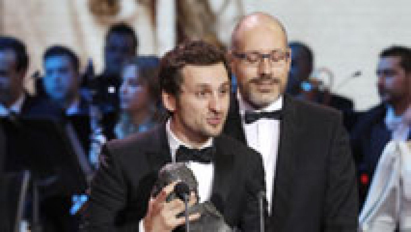 [Premios Goya 2017][Raúl Arévalo y David Pulido, mejor guion original por 'Tarde para la ira' en los Premios Goya 2017]
