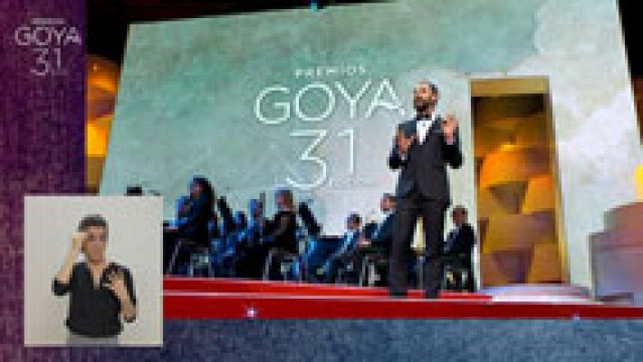 31 Edición Premios Goya en lengua de signos (Parte 2 de 2)