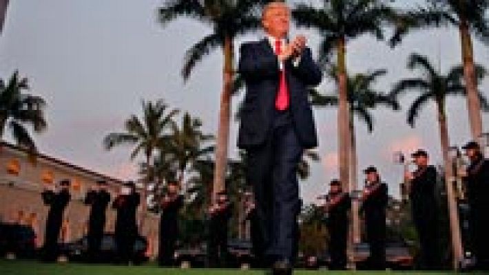 Telediario 1 - Trump arremete contra juez que paralizó su veto migratorio