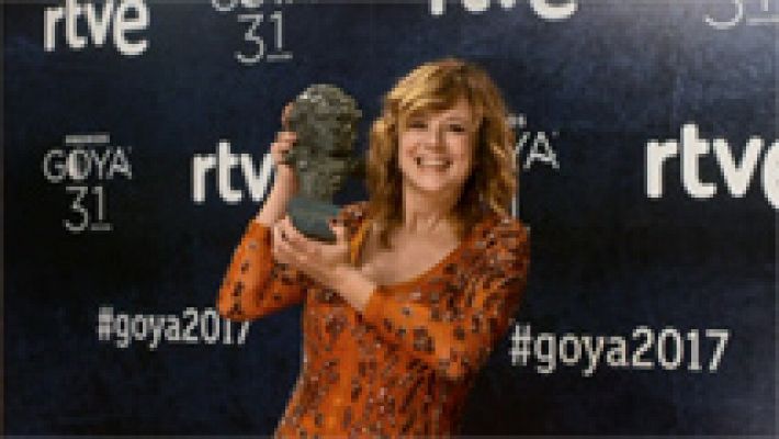 Los ganadores del Goya posan en la Cámara Glamur