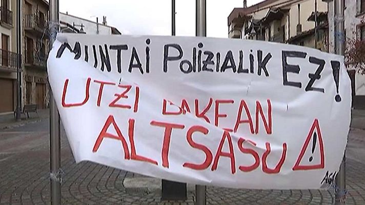 Telediario 1 - La investigación sobre la agresión a Guardias Civiles en Alsasua concluye que los acusados intentaron borrar pruebas de su participación