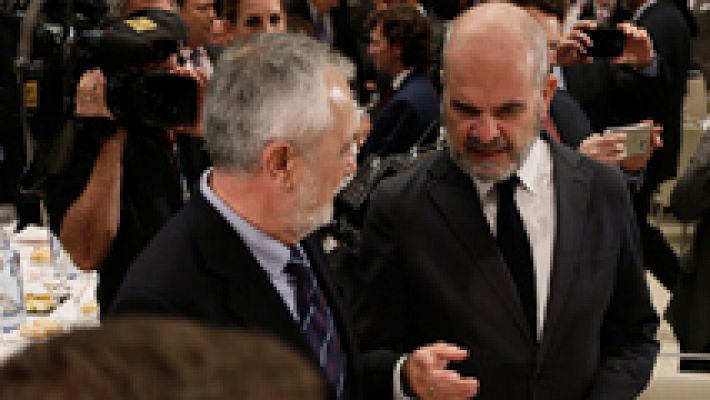 Telediario 1 - La comisión parlamentaria andaluza señala a Griñán y Chaves como responsables del fraude de los cursos de formación