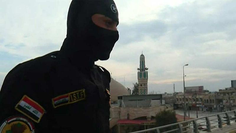 Así patrullan Mosul las tropas de élite de Irak que combaten al Estado Islámico 