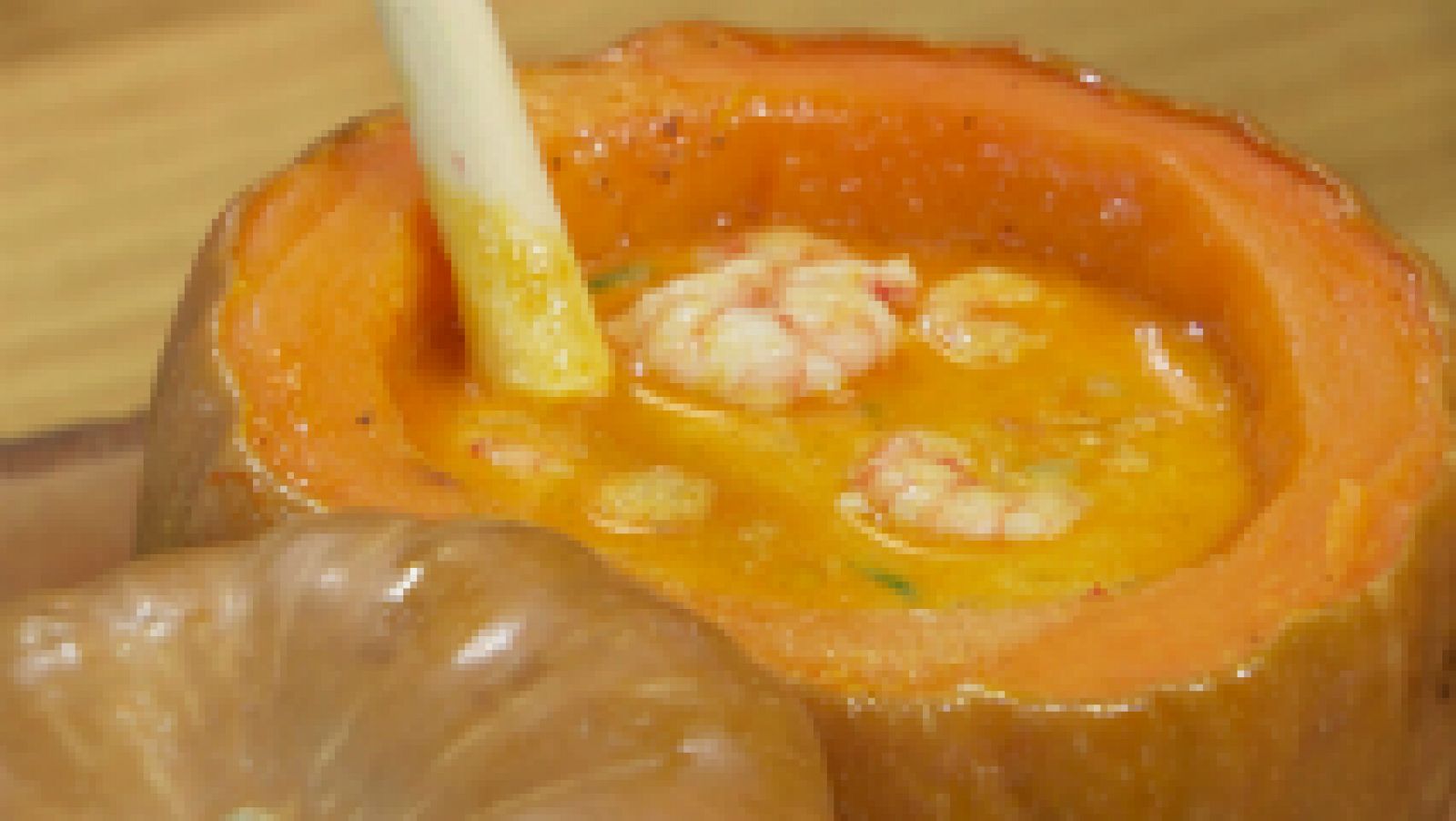 Torres en la cocina - Calabaza rellena 