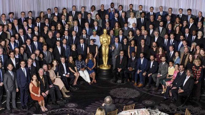 Telediario 1 - Los nominados al Oscar celebran un almuerzo pleno de diversidad