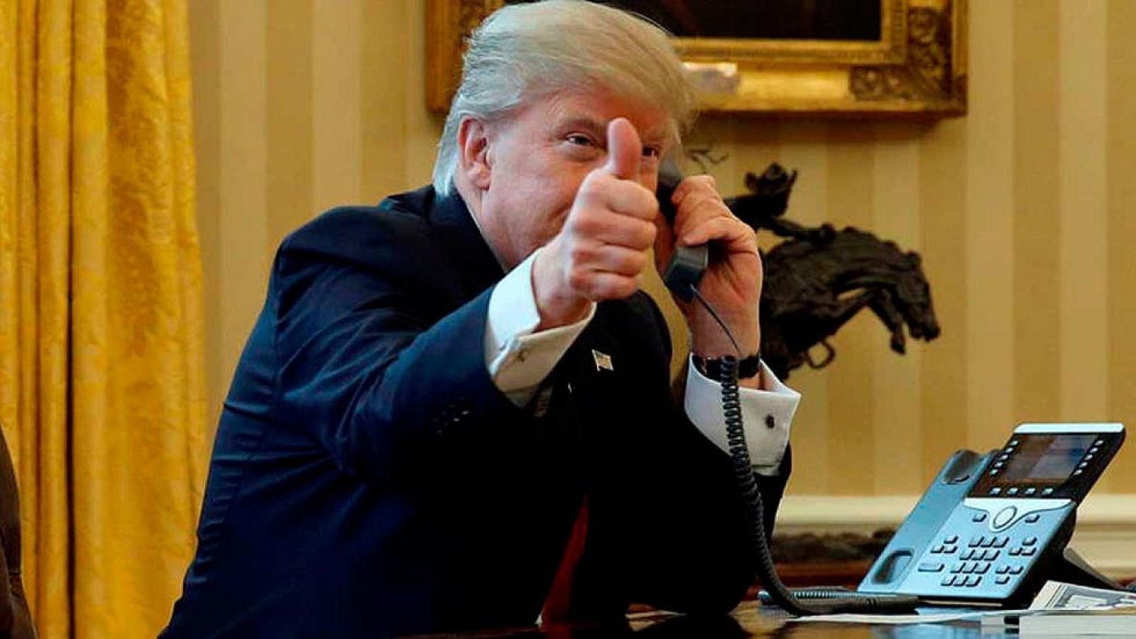 Rajoy ofrece a Trump ser interlocutor de EE.UU. en Europa y América Latina